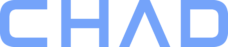 CHAD by LoneSync blue 70 stack logo