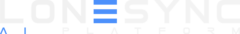 LoneSync AI Platform blue 85 tag logo