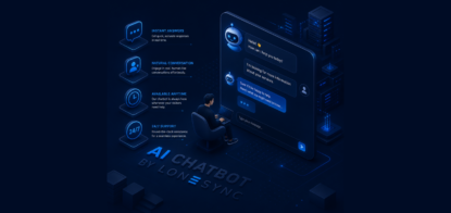 LoneSync-AI-Suite-Chatbot-Background-Isometric