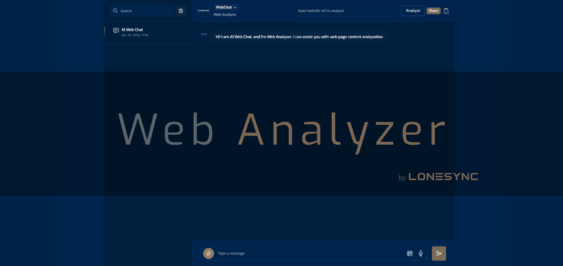 LoneSync-AI-Suite-Web-Analyzer-Background