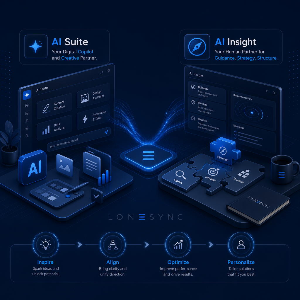 LoneSync AI Suite and Insight Tour