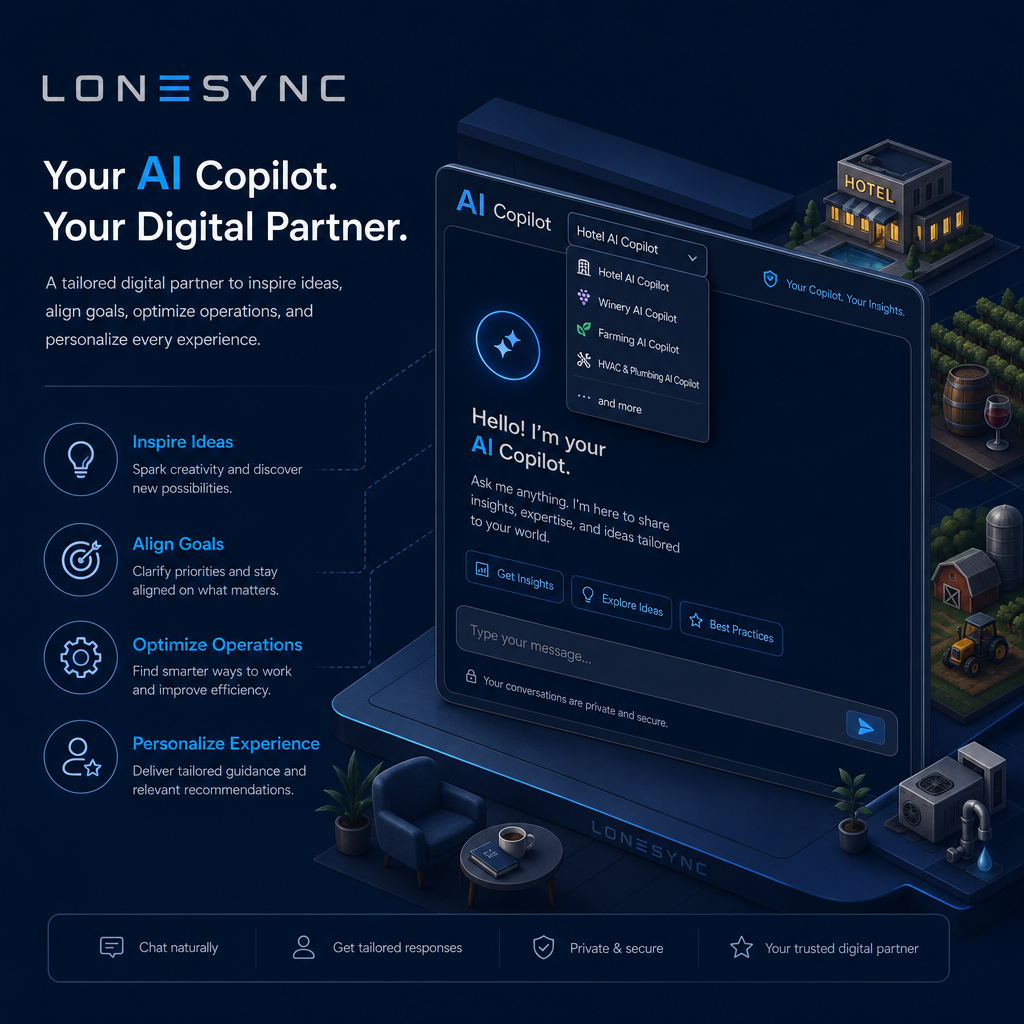 Your AI Copilot, Your Digital Partner by LoneSync