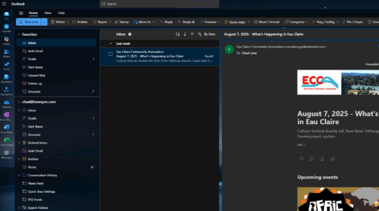 LoneSync Email Suite Inbox