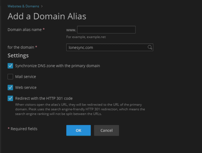 LoneSync Edge DNS Feature: Aliases