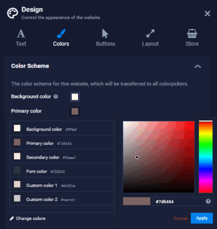 LoneSync Web Studio Feature: Design Options