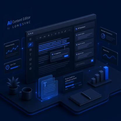 LoneSync AI Suite Content Editor