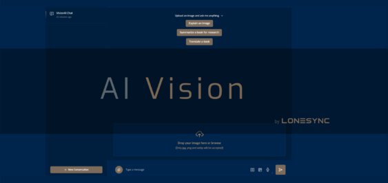 LoneSync AI Suite Vision Background