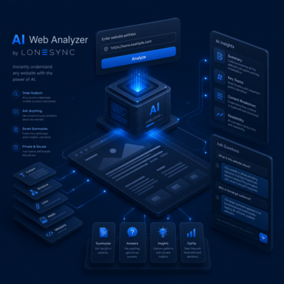 LoneSync AI Suite Web Analyzer