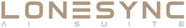 LoneSync AI Suite tag logo