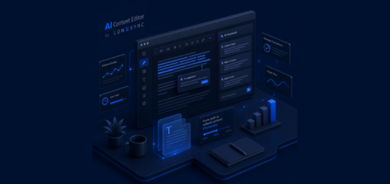 LoneSync Content Editor Background Isometric
