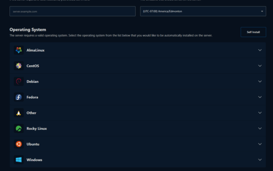 LoneSync Data Center VM OS Dashboard