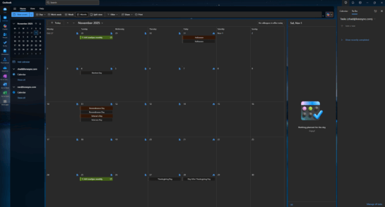 LoneSync Email Suite Calendar