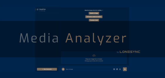 LoneSync Media Analyzer Vision AI Background